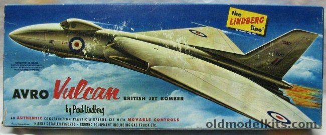 Lindberg 1/96 Avro Vulcan Jet Bomber - Cellovision Issue, 537-149 plastic model kit